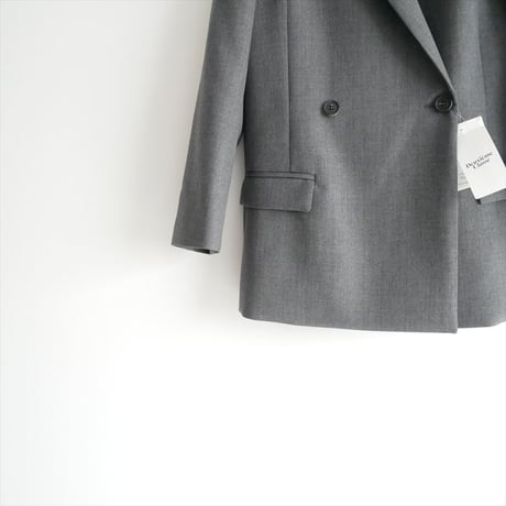 2025・人気完売品 / 未使用 / DEUXIEME CLASSE / Wクロス Essential ジャケット / 25010500803010 / 2511-0737