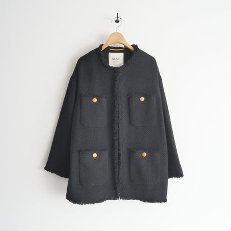2022AW / L'ESSAGE JOURNAL STANDARD / GIOLICAツイード BIGジャケット / 22010370000230 / 2402-2025