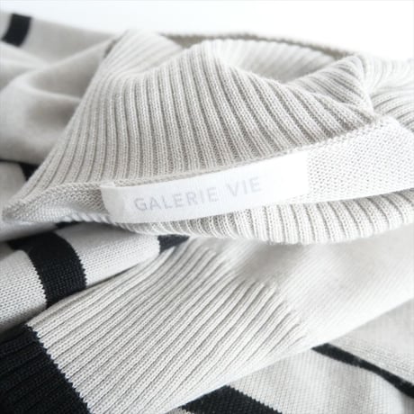 〇2024AW / GALERIE VIE / ウーステッドウール タートルネックプルオーバー / 23024402714 / 2501-0249
