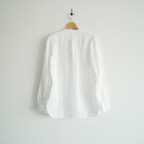 ASEEDONCLOUD / HW collarless shirt リネン / 231610 / 2507-2121