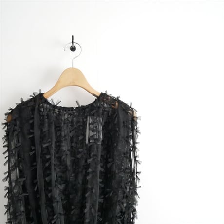 継続販売品 / yori / shirocon リボンチュールジレ / SC21-25010SP / 2511-0109