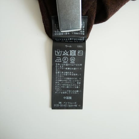 2024AW / IENA / ARKABA クルーカーディガン / 24080900491030 / 2512-2185