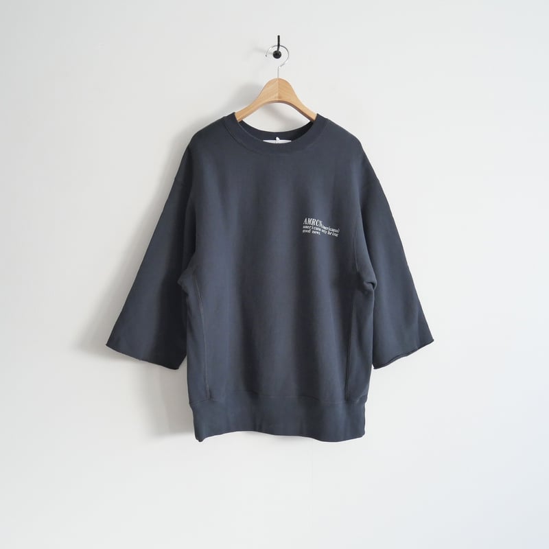 Americana/アメリカーナ Halfsleeve Logo Sweat 新品タグ付き【AMERICANA/アメリカーナ】 HALF SLEEVE SWEAT