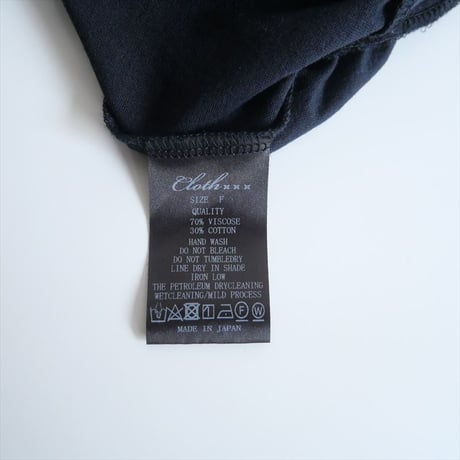 2024SS / Cloth&Cross / ティアードワイドカットソー / STD-L803 / 2410-2185