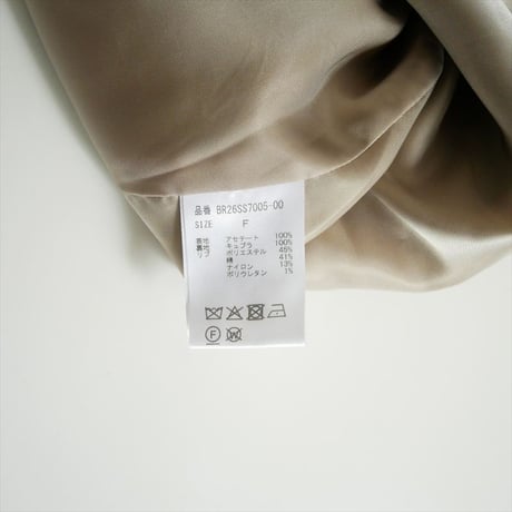 2026SS今季・人気完売品 BRILL トリコスタンドブルゾン 646670 2606-0670