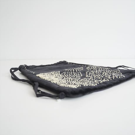 2024AW・人気完売品 / かぐれ購入品 / Khadi&co / LOTUS Velvet Cotton Bag ベロア刺繍バッグ / GW46D12202 / 2504-0327