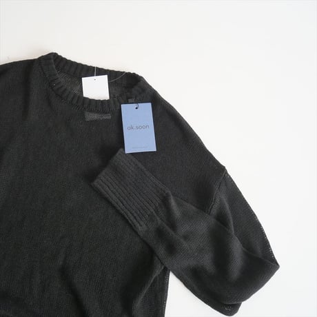 人気完売品 / 未使用 / ok.soon / summer knit / 2411-0376