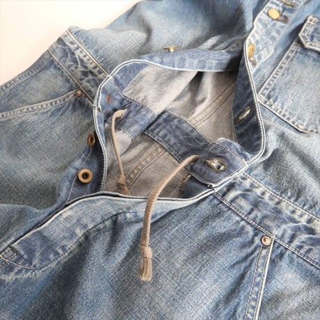 2022AW / AP STUDIO同型お取扱い / Attick by Johnbull / Denim all in one / V1082 / 2412-0377