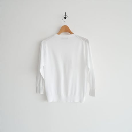 JOHN SMEDLEY / クルーネックカーディガン3/4SLEEVE / 2508-2236