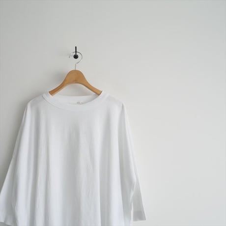 45R / 度詰天竺のビッグスリットTシャツ  / 2410-0099