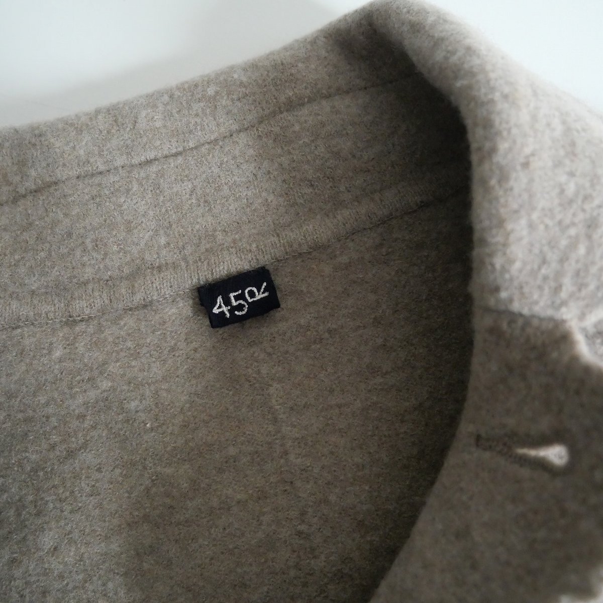 フロート縮絨の908ライダースジャケット フロート縮絨の908ライダースジャケット 45R（フォーティファイブ