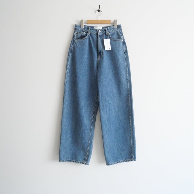 2023AW / Na.e / Wide Loose Jeans_Light Blue / N