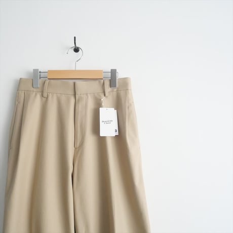 2023 / 未使用 / DEUXIEME CLASSE / TUCK CHINO ワイドパンツ / 23030500404010 / 2411-0181