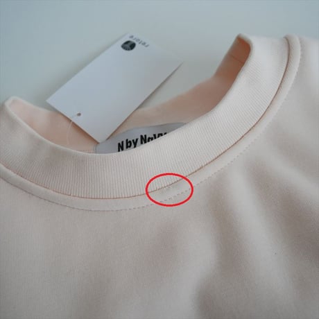 2025AW・人気完売品 / 東原亜希さんのブランド / N by Navy / BALLOON SHORT SWEAT TOP / 2512-1348