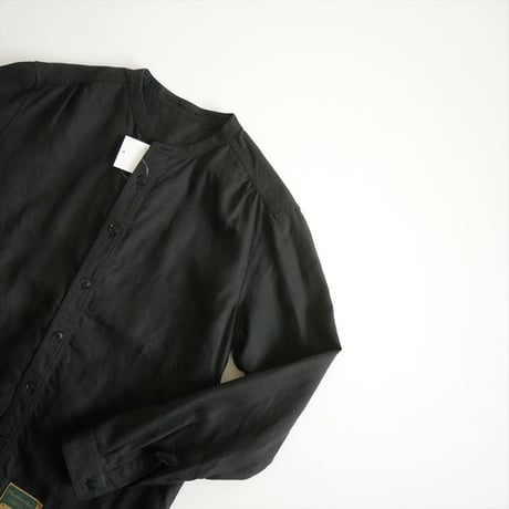 継続販売型 / ASEEDONCLOUD / HW collarless shirts LINEN / 211611 / 2508-2216