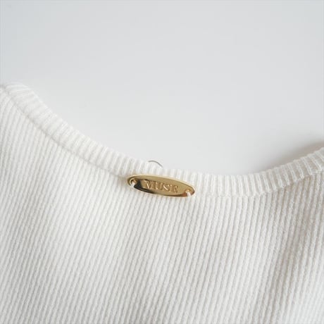 Deuxieme Classe Diner B RIB CROP タンクトップ 23080500422010 / 2604-0997