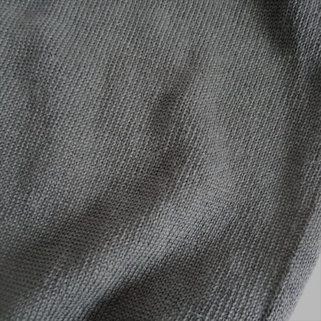 2025SS / 未使用 / BATONER / WASHED HIGH COUNT LINEN POLO SKIPPER / BN-25SL-022 / 2512-2076