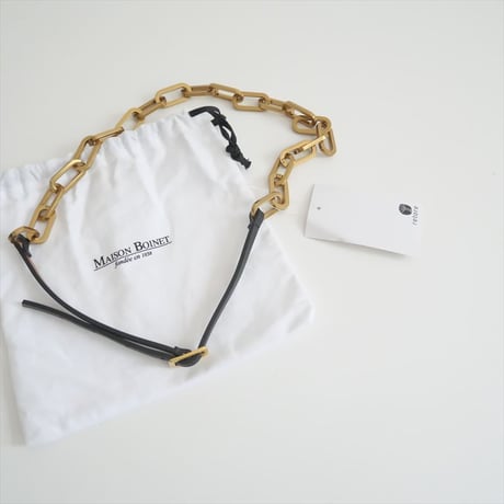 2023 / SPICK&SPAN購入品 / MAISON BOINET / チェーンコンビベルト / 23099210000730 / 2506-1248