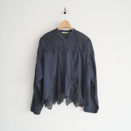 2024SS・人気完売品 / Curensology / コットンカットワークブラウス / CL406008ER / 2411-0840