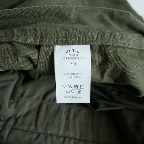2025 journal standard luxe同型お取扱い OUTIL PANTALON BLESLE OU-P037 2606-0683