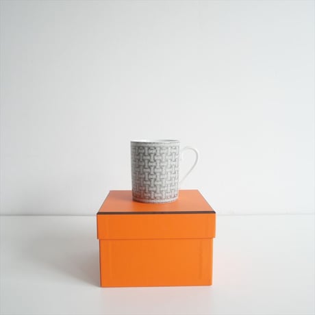 2024AW今季 / 未使用  / HERMES / マグ 〈モザイク 24〉 プラチナ / P035031P / 2412-0745