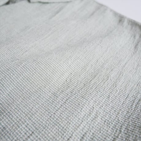 継続販売型 / 中川政七商店 綿麻のちりめん織 開襟ワンピース / 2604-2176
