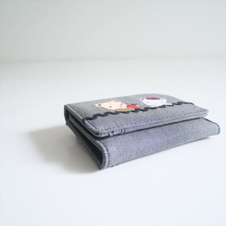 未使用 / familiar / ミニ財布・ネックストラップ・付けポケット3点セット / 2506-0415
