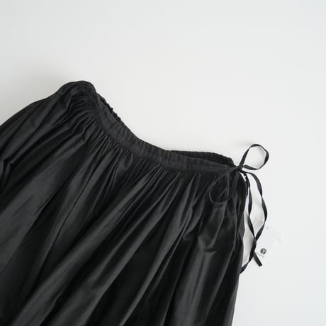 MAVUNO / ギャザースカート BLACK / FA-OR-050 / 2311-1071
