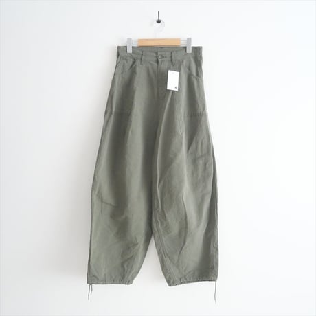 2024SS / ARGUE / COTTON TWILL MOV PANT / AR24SS-AP009 / 2408-0800