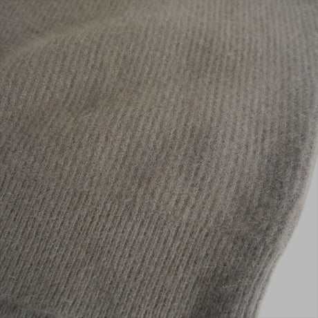 2023AW / 未使用 / AP STUDIO / crew neck fur vest  / 23080586605030 / 2410-0953