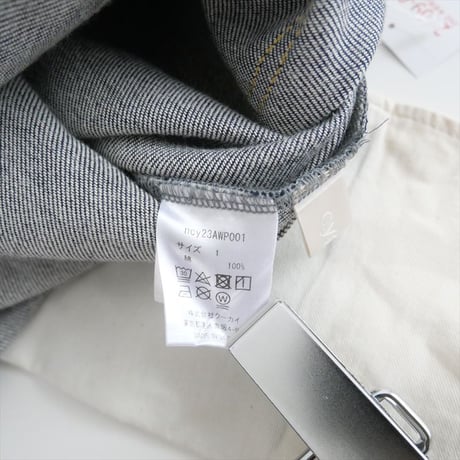 2023AW・人気完売品 / cygne / デニム Laurent / ncy23AWP001 / 2409-0510