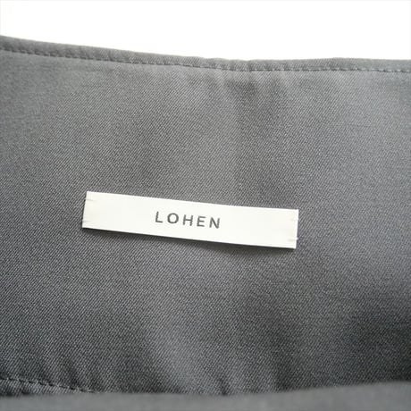 2022AW / LOHEN / ワイドベルトストレートパンツ / LH22W-PT063 / 2405-2182