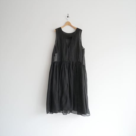 2025SS / 未使用 / conges payes / インドチェックシアーワンピース / B0152RFA039 / 2511-0221