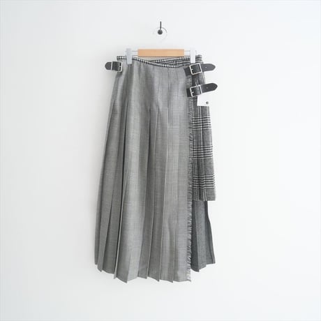 〇2024AW / 未使用 / HPS別注 / O'NEIL OF DUBLIN / VARIARD PLEATING KILT SKIRT / V124-85M / 2502-0463