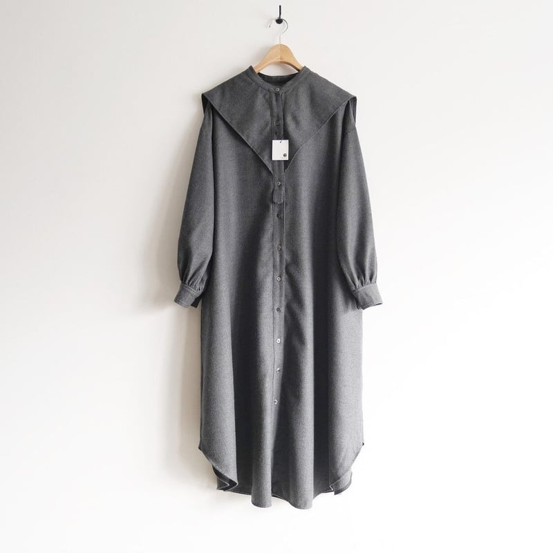 2021AW / SPICK&SPAN / セーラーカラー ウールワンピース / 2207-0 