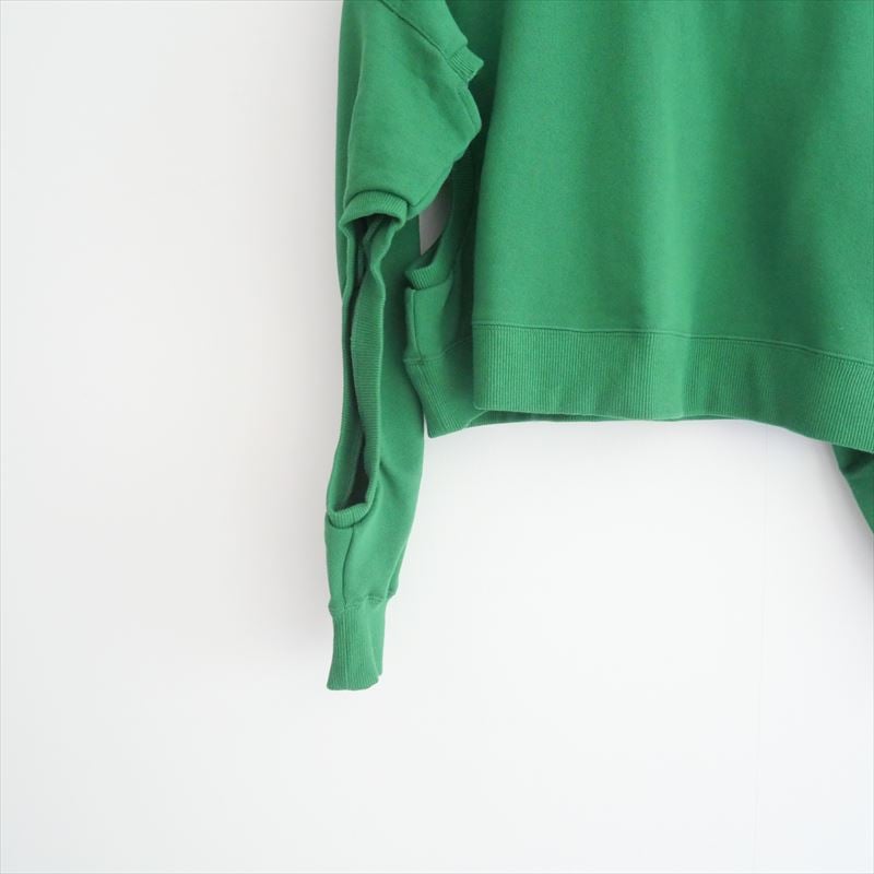 72▢nagonstans アシンメトリーホールプルオーバー TS0415-7 2024AW・人気完売品 / nagonstans / hole sweat pullover