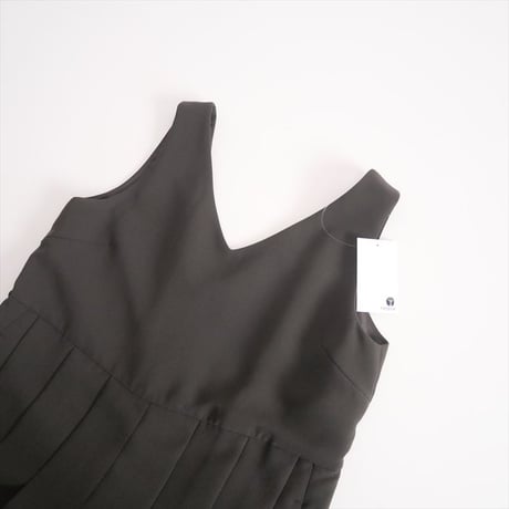2023AW / スタイリスト小山田早織さんコラボ / uncrave / ウォッシャブルダブルクロス プリーツオールインワン / OPUVSW0313 / 2411-1007