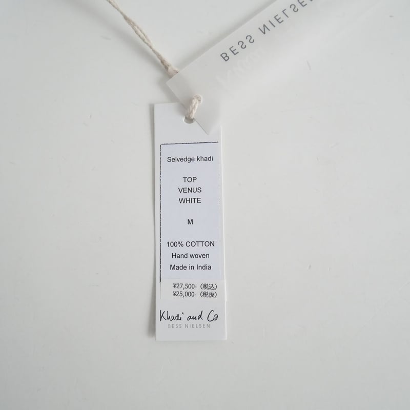 Khadi and Co. アンドラプレインブラウス レースブラウス М Khadi and Co. / アンドラプレインカディレースブラウス VENUS