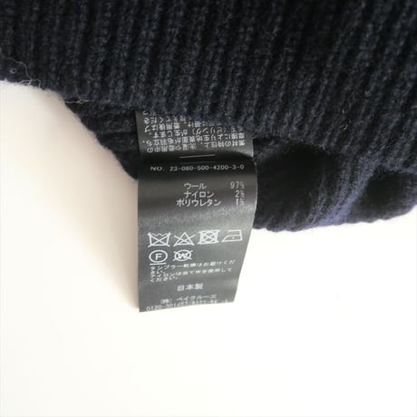 〇2023AW / DEUXIEME CLASSE / BLANC アゼ タートルネックプルオーバー / 23080500420030 / 2508-0767