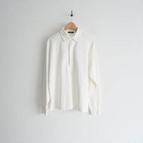 2024SS / YLEVE / PIGMENT DYE OPEN END COTTON RUGGER P/O / 1684166015 / 2410-0889