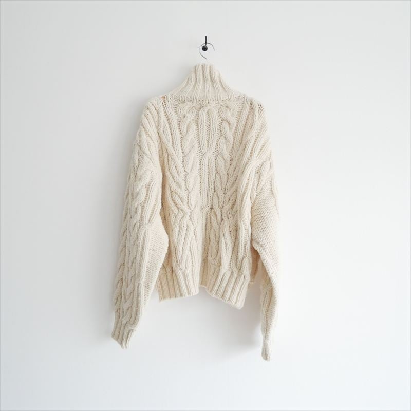 2024AW / TODAYFUL / Volume Handknit Cardigan /