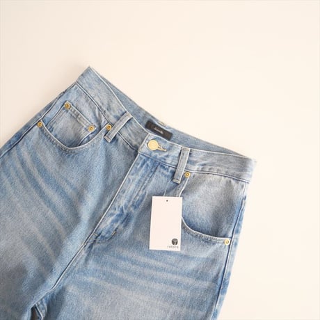 2024SS・人気完売品 / allureville / デニムオーバルラインパンツ / 202410-12-160 / 2505-0258