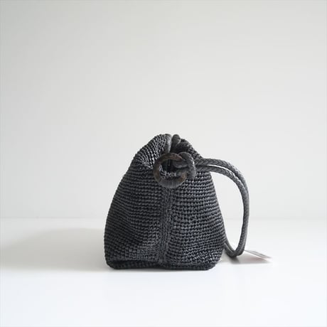 2022SS / L'Appartement購入品 / A POINT ETC / Raphia Clutch / 22092570000910 / 2407-0373