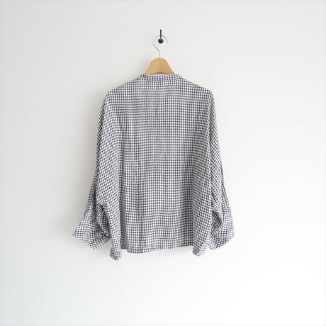 2023SS / 未使用 / conges payes / リネンシャーリングシャツ / B0132RFB019 / 2512-0441