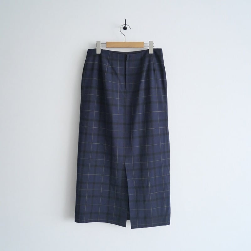 2021AW / IENA / チェックストレッチタイトスカート / 2206-0943  