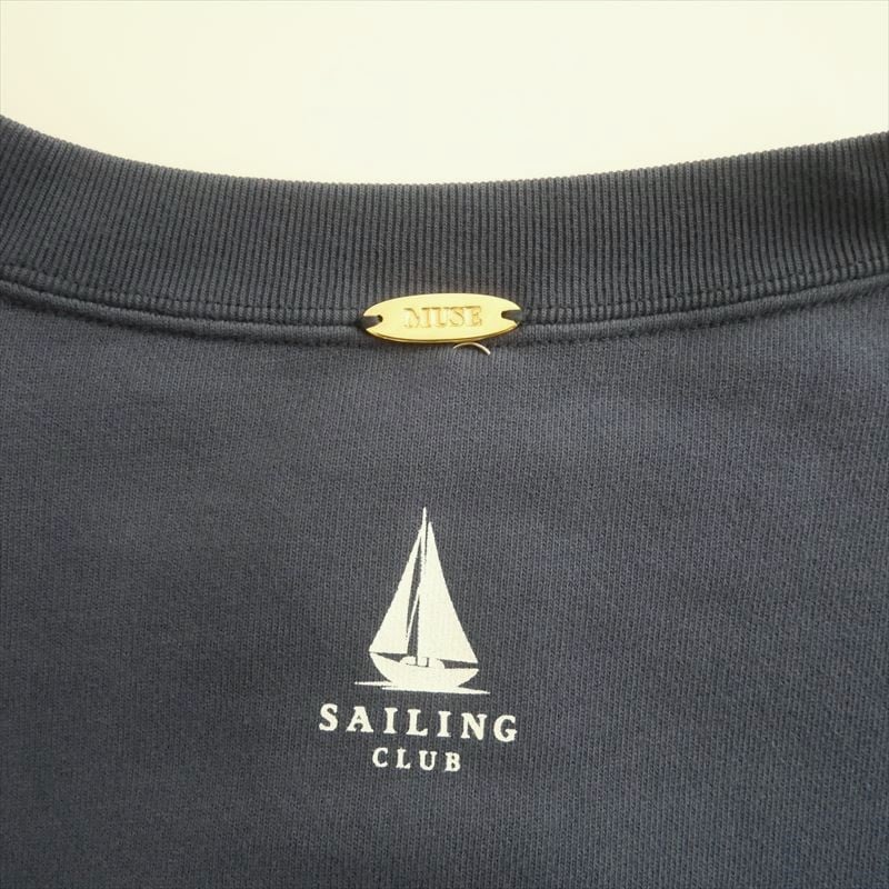 トップス Deuxieme Classe MONTAUK SWEAT Deuxieme Classe MONTAUK SWEAT ネイビー