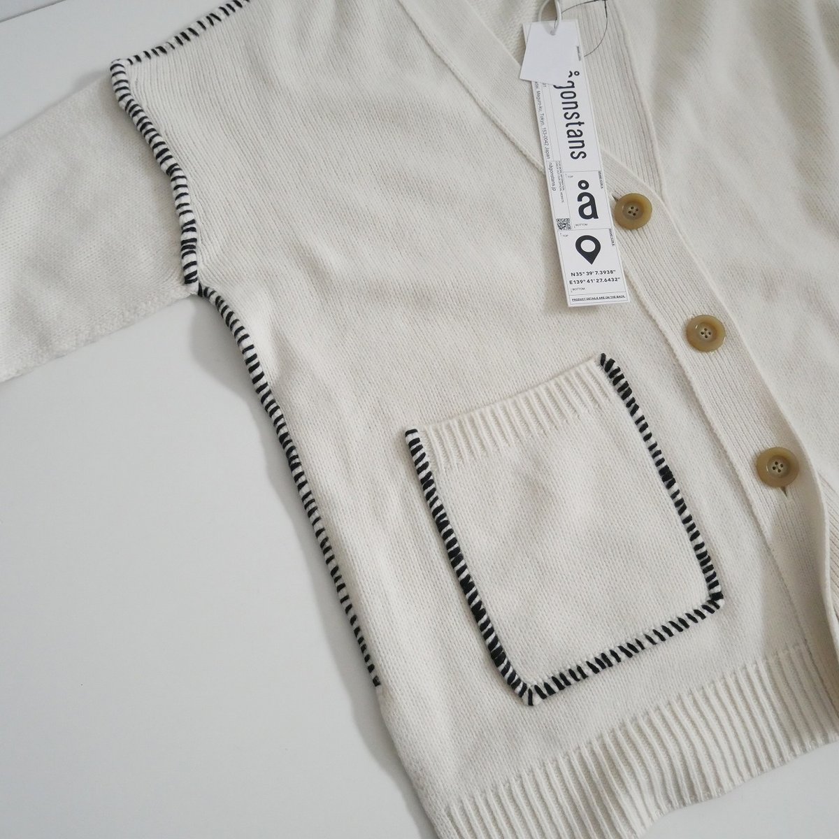 ナゴンスタンスNEW ENGLAND BOX V カーディガンふじあみ