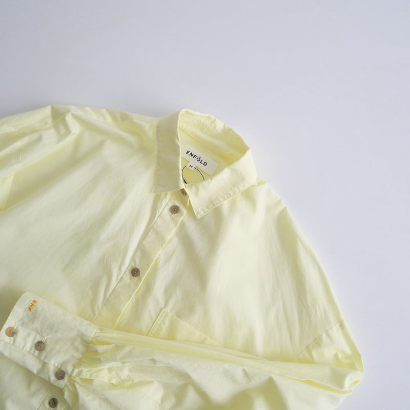 ENFOLD / SPRING BASIC SHIRT / 300GS130-2160 / 2
