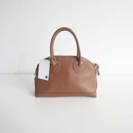 2022AW / IENA購入品 / YOUNG&OLSEN / EMBOSSED LEATHER ZIP BOAT バッグ S / YO2203-GD008 / 2412-1122