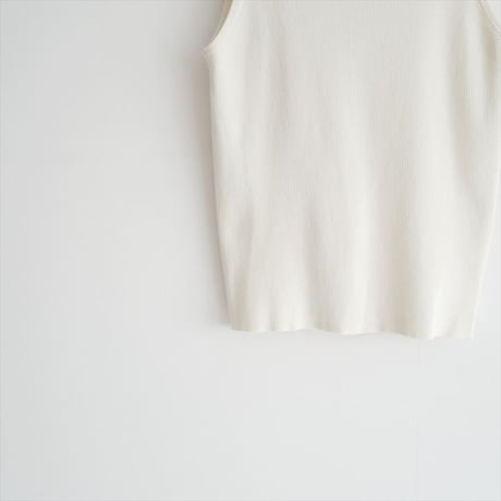 Deuxieme Classe Diner B RIB CROP タンクトップ 23080500422010 / 2604-0997
